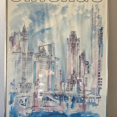 Barbara Baynes Mahoney Print Of Chicago