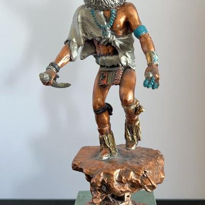 Legends. Kachina dancers collection. “Mongwa”. Limited edition number 67 out of 2500.