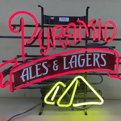Pyramid Ales & Lager Neon Sign