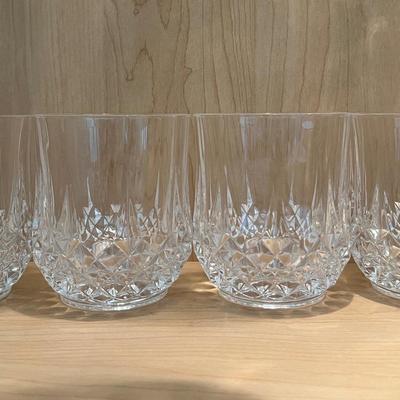 4 Cristal D’Arques Double Old Fashion Glasses