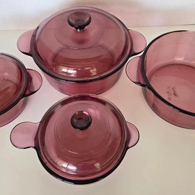 Cranberry Visions Corningware Collection 2