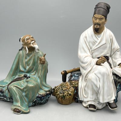 2 Chinese Shiwan Pottery 