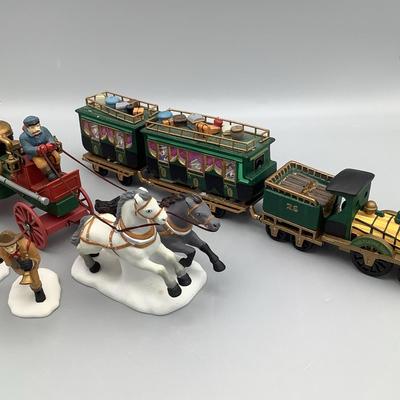 Department 56 Heritage Village Collection - Two Figurines 