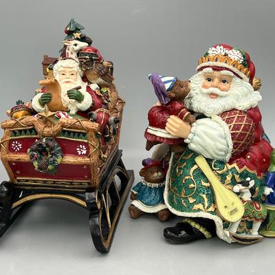 2 Fitz & Floyd Christmas Musicals