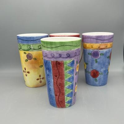 4 Sango Sweet Shoppe Mugs by sue Zipkin