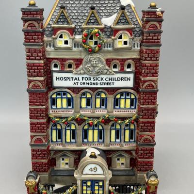 Dept 56 Dickens Village  Hospital for Sick Children at Ormond Street