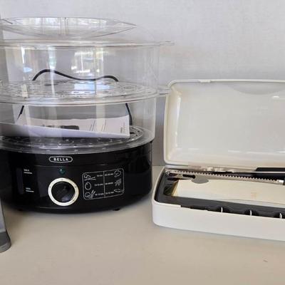 Cuisinart Van Opener, Proctor Silex Electric Knife & Bella Steamer