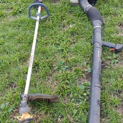 Makita 4-Stroke Leaf Blower and Honda 4-Stroke Weed eater – Untested