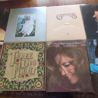 Lot of Vintage Vinyl Records – Various Artists & Genres