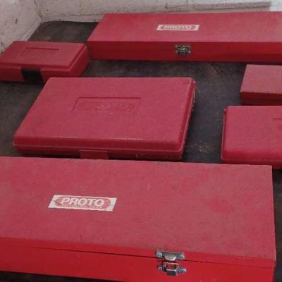 Mystery Lot Of PROTO tool Kits And Tools