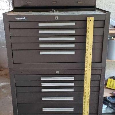 Kennedy 3-Piece Tool Chest – Fully Loaded with Tools