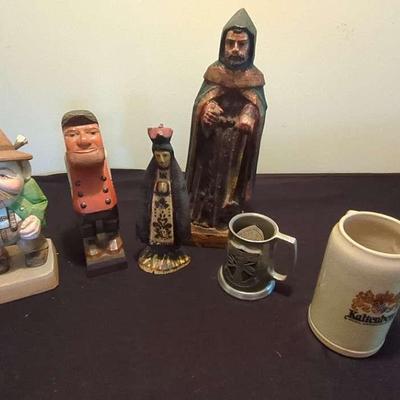 European Collectibles – Nutcracker Figurines, Beer Steins (from Munich) & Decorative Art