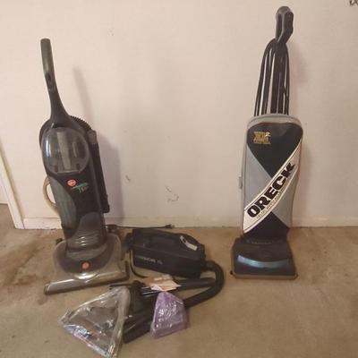 3-Vacuum Set – Hoover Turbo Power 7200 WindTunnel V2, Oreck XL Handheld, Oreck XL2 Ultra