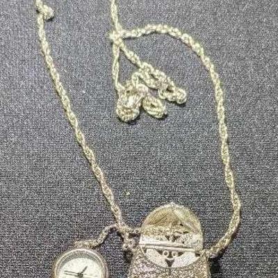 Locket-Style Purse with Pocket Watch