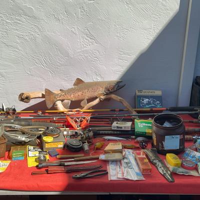 Fishing Pools, Tackle, Hooks, Weights And Reels