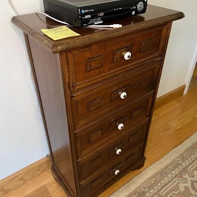 Wooden Lingerie Chest
