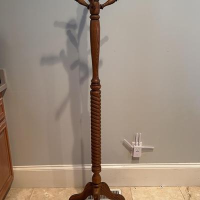 Barley Twist Coat Rack 70”