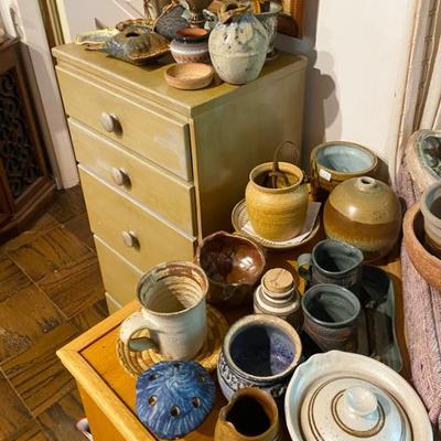 Sale Photo Thumbnail #63: ceramics and pottery