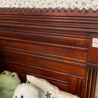 Sale Photo Thumbnail #27: eastlake headboard footboard full size