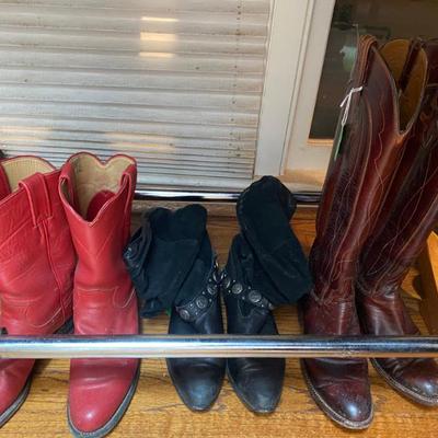 Sale Photo Thumbnail #87: 6 ladies justin boots size 6 5