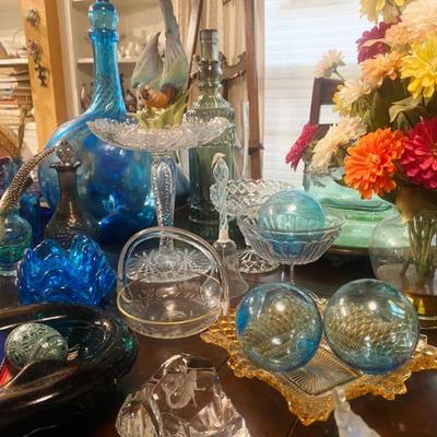 Sale Photo Thumbnail #5: blue blown glass by rick harkness and other gorgeous blue items