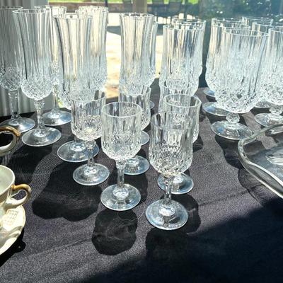 Crystal stemware 