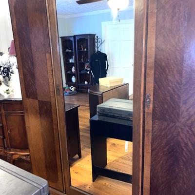 Sale Photo Thumbnail #44: Antique armoire 