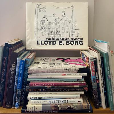 Coffee Table Book Assortment on Art, Travel, & More