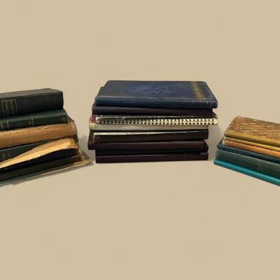 Vintage Book Collection Includes Signed Yearbook From 1932