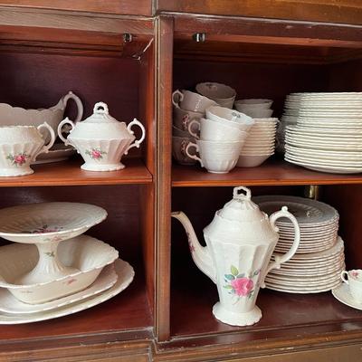 Spode’s Jewel Copeland “Billingsley Rose” England China Set