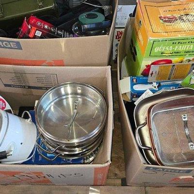 #4936 • Pans, Quesa-Fajita Combo Unit & More
