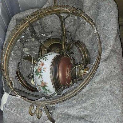 #4840 • Hanging Parlor Lamp
