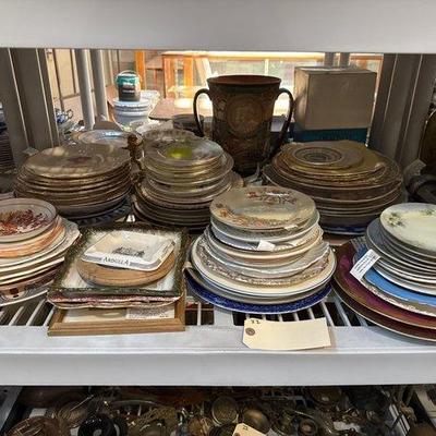 #3052 • Decorative Plates, Plaques and Ash Tray
