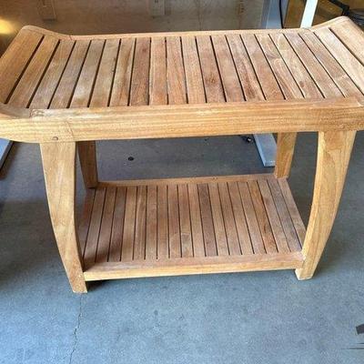 #4038 • Wooden Bench
