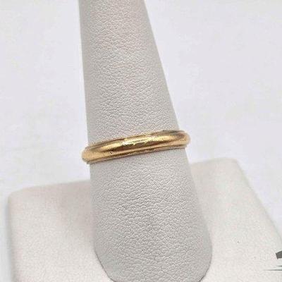 #736 • 14k Gold Band, 3.1g
