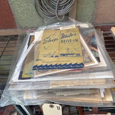 #2242 • Vintage Menus
