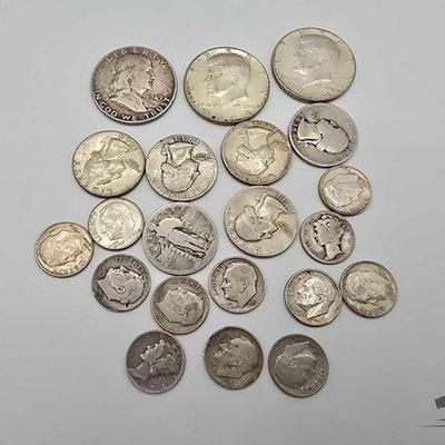#1400 • 90% Silver U.S. Coins, 103.1g
