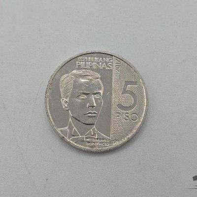 #1714 • Phillipine 5 Piso Coin
