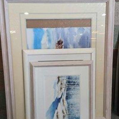 #5006 • (4) Water Color Nature Paintings
