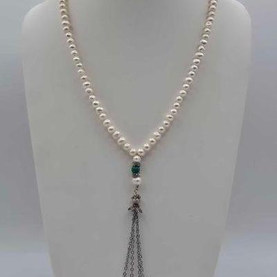 #892 • Pearl Necklace, 40.5g
