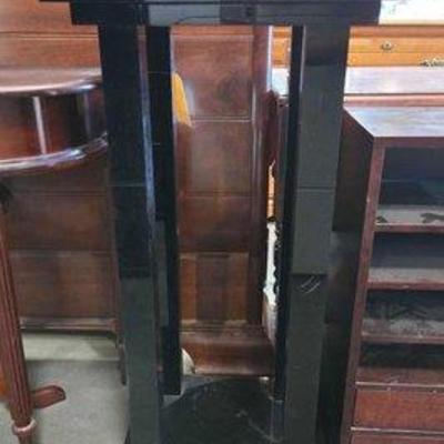 #4142 • Black Pedestal/Plant Stand
