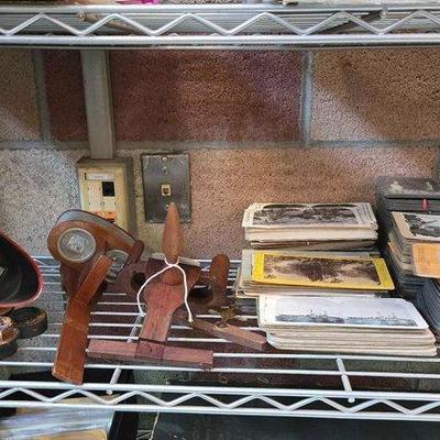 #2246 • Stereoscopes, Post Cards & More

