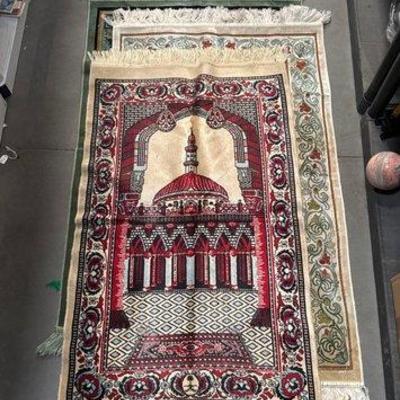 #3008 • (4) Prayer Rugs
