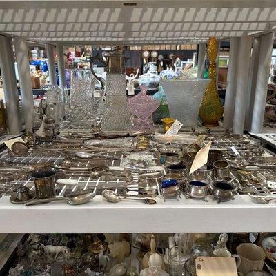 #3218 • Collector Spoons, Napkin Rings, Salt & Pepper Shakers and More
