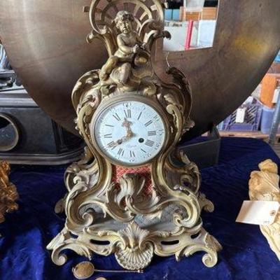 #3166 • French Style Mantel Clock
