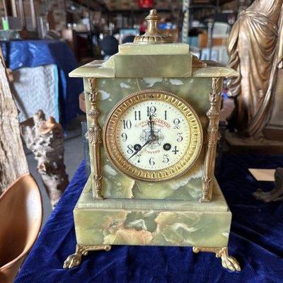 #3160 • Onyx Mantel Clock
