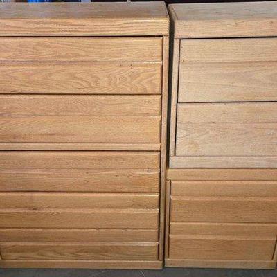 #4724 • Dresser Drawers & (2) Bedside Drawers
