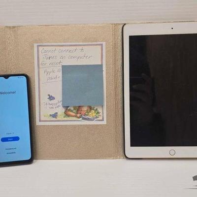 #1900 • iPad 2017 5th Gen and Samsung Galaxy A13 5G Phone

