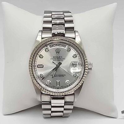 #1102 • Not-Authenticated!!! Rolex Oyster Perpetual Day-Date Watch
