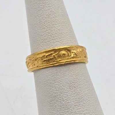 #600 • 22k Gold Ring, 6.2g

